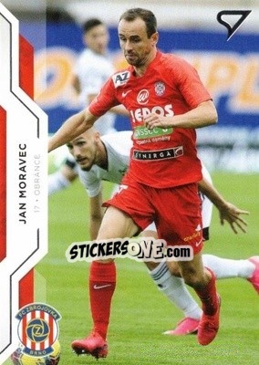 Sticker Jan Moravec - Czech Fortuna Liga 2020-2021 - SportZoo