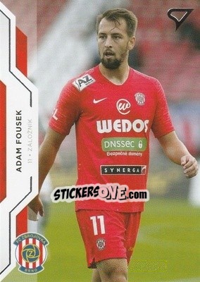Sticker Adam Fousek - Czech Fortuna Liga 2020-2021 - SportZoo