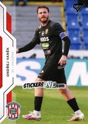 Sticker Ondřej Vaněk - Czech Fortuna Liga 2020-2021 - SportZoo