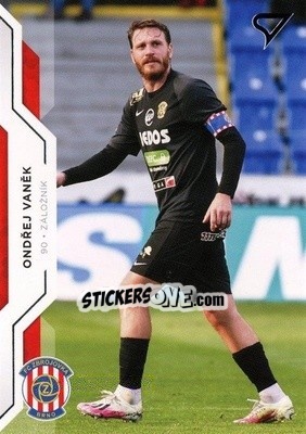 Figurina Ondřej Vaněk - Czech Fortuna Liga 2020-2021 n. 105 - SportZoo