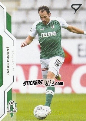 Sticker Jakub Podaný - Czech Fortuna Liga 2020-2021 - SportZoo