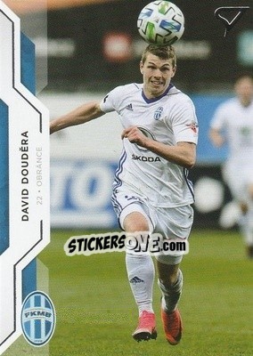 Sticker David Douděra - Czech Fortuna Liga 2020-2021 - SportZoo