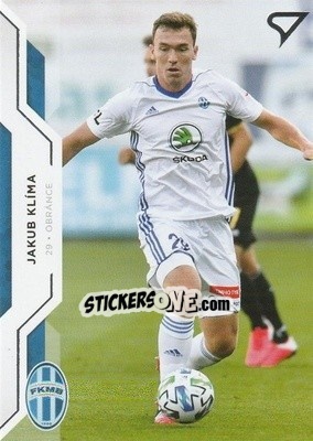 Sticker Jakub Klíma - Czech Fortuna Liga 2020-2021 - SportZoo