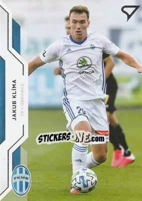 Sticker Jakub Klíma - Czech Fortuna Liga 2020-2021 n. 123 - SportZoo