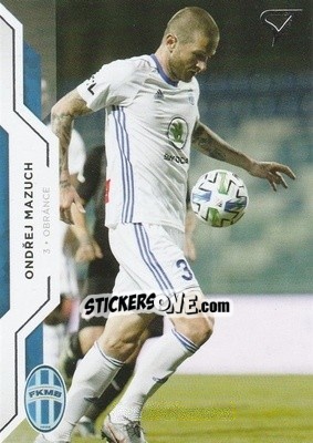 Sticker Ondřej Mazuch - Czech Fortuna Liga 2020-2021 n. 124 - SportZoo