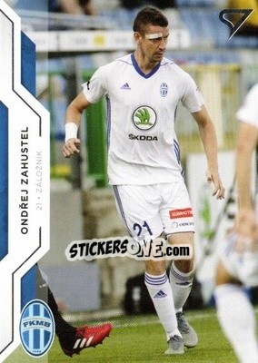 Sticker Ondřej Zahustel - Czech Fortuna Liga 2020-2021 - SportZoo