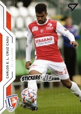 Sticker Carlos E.L.C. Cadu - Czech Fortuna Liga 2020-2021 - SportZoo
