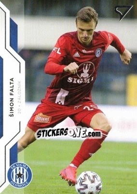 Sticker Šimon Falta - Czech Fortuna Liga 2020-2021 - SportZoo