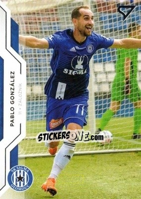 Sticker Pablo González - Czech Fortuna Liga 2020-2021 - SportZoo