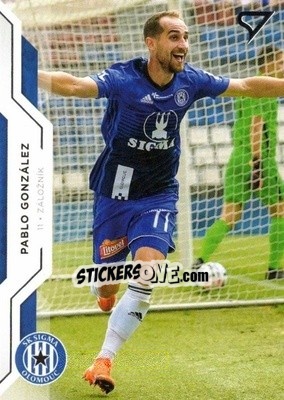 Sticker Pablo González - Czech Fortuna Liga 2020-2021 n. 186 - SportZoo