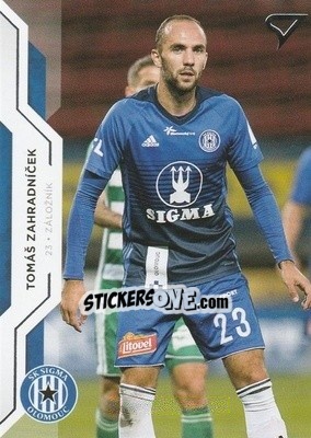Sticker T. Zahradnícek - Czech Fortuna Liga 2020-2021 - SportZoo