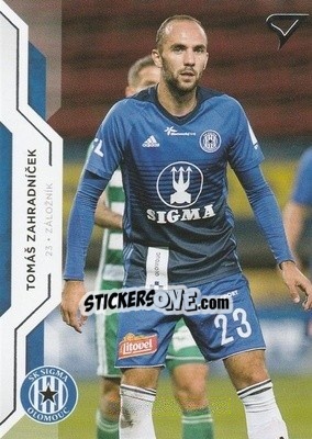 Figurina T. Zahradnícek - Czech Fortuna Liga 2020-2021 n. 189 - SportZoo