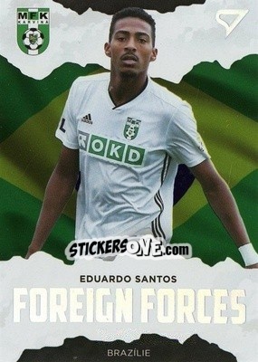 Sticker Eduardo Santos - Czech Fortuna Liga 2020-2021 n. FF04 - SportZoo