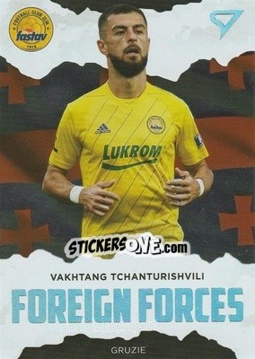 Sticker Vakhtang Tchanturishvili - Czech Fortuna Liga 2020-2021 - SportZoo