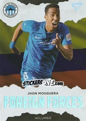 Sticker Jhon Mosquera - Czech Fortuna Liga 2020-2021 n. FF13 - SportZoo