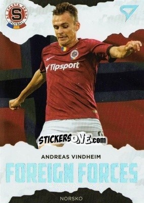 Cromo Andreas Vindheim - Czech Fortuna Liga 2020-2021 - SportZoo
