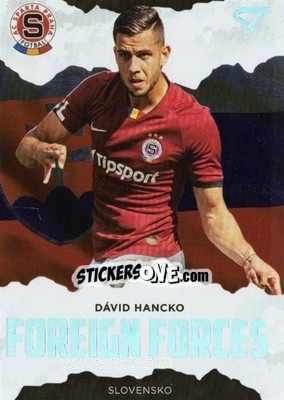 Sticker Dávid Hancko - Czech Fortuna Liga 2020-2021 n. FF21 - SportZoo