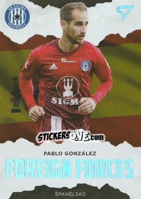 Cromo Pablo González - Czech Fortuna Liga 2020-2021 - SportZoo