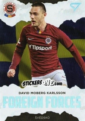 Figurina David M. Karlsson - Czech Fortuna Liga 2020-2021 n. FF26 - SportZoo
