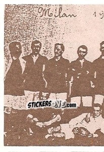 Sticker Formazione 1912/1913 (Puzzle) - Milan Nella Storia Dal 1899 Al 1930 - Masters Edizioni