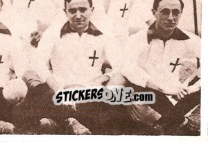 Sticker Rossonero che pareggia a Genova (Puzzle) - Milan Nella Storia Dal 1899 Al 1930 n. 162 - Masters Edizioni