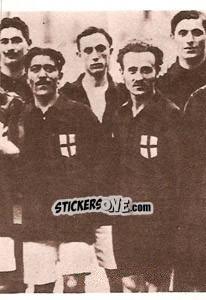 Sticker La Coppa Federale del 1916. Formazione (Puzzle) - Milan Nella Storia Dal 1899 Al 1930 n. 168 - Masters Edizioni
