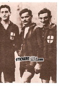 Sticker La Coppa Federale del 1916. Formazione (Puzzle) - Milan Nella Storia Dal 1899 Al 1930 n. 169 - Masters Edizioni
