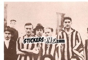 Figurina L'Inter campione d'Italia del 1919-20 (Puzzle) - Milan Nella Storia Dal 1899 Al 1930 - Masters Edizioni