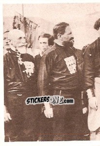 Sticker La marcia su Roma fascisti guidati da Mussolini (Puzzle) - Milan Nella Storia Dal 1899 Al 1930 n. 209 - Masters Edizioni