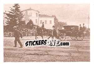 Sticker Passaggio del Feretro Re di Umberto I - Milan Nella Storia Dal 1899 Al 1930 n. 15 - Masters Edizioni