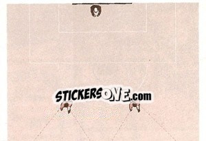 Sticker Schema del Doppio W (Puzzle) - Milan Nella Storia Dal 1899 Al 1930 n. 28 - Masters Edizioni