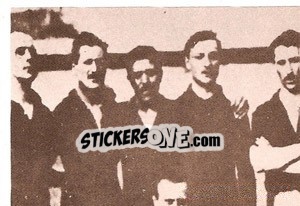 Sticker Formazione 1902 (Puzzle) - Milan Nella Storia Dal 1899 Al 1930 n. 30 - Masters Edizioni