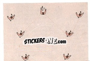 Sticker Schema del WM (Puzzle) - Milan Nella Storia Dal 1899 Al 1930 n. 34 - Masters Edizioni