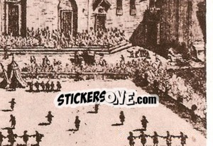 Sticker Piazza Santa Croce (Puzzle) - Milan Nella Storia Dal 1899 Al 1930 n. 43 - Masters Edizioni