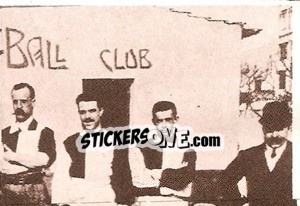 Sticker Formazione Palermo (Puzzle) - Milan Nella Storia Dal 1899 Al 1930 n. 52 - Masters Edizioni