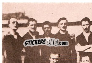 Sticker Formazione 1906 (Puzzle) - Milan Nella Storia Dal 1899 Al 1930 n. 56 - Masters Edizioni