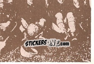 Sticker Formazione 1909 (Puzzle)