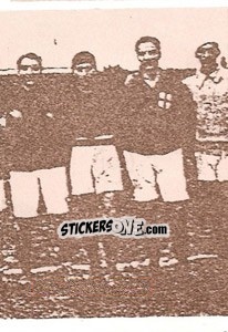 Sticker Formazione 1910 (Puzzle) - Milan Nella Storia Dal 1899 Al 1930 n. 107 - Masters Edizioni