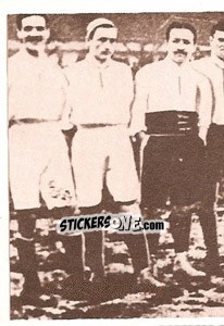 Sticker Squadra Nazionale  all'Arena di Milano 15.V.1910 (Puzzle) - Milan Nella Storia Dal 1899 Al 1930 n. 109 - Masters Edizioni
