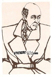Sticker Caricatura di Piero Pirelli - Milan Nella Storia Dal 1899 Al 1930 n. 112 - Masters Edizioni