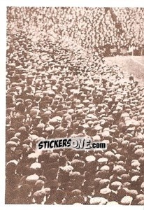 Sticker Foltissimo pubblico in Inghilterra (Puzzle) - Milan Nella Storia Dal 1899 Al 1930 n. 128 - Masters Edizioni