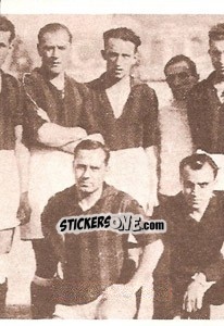 Sticker Formazione con Banas (Puzzle) - Milan Nella Storia Dal 1899 Al 1930 - Masters Edizioni