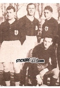 Sticker Una formazione rossonera (Puzzle) - Milan Nella Storia Dal 1899 Al 1930 n. 229 - Masters Edizioni