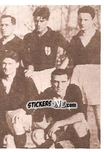 Sticker Una formazione rossonera (Puzzle) - Milan Nella Storia Dal 1899 Al 1930 n. 230 - Masters Edizioni