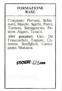 Sticker Formazione Base