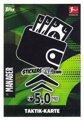 Sticker Manager - German Football Bundesliga 2020-2021. Match Attax - Topps