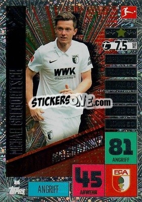 Figurina Michael Gregoritsch - German Football Bundesliga 2020-2021. Match Attax - Topps