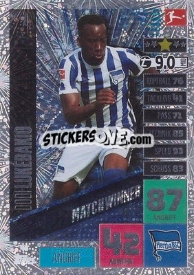 Sticker Dodi Lukebakio - German Football Bundesliga 2020-2021. Match Attax - Topps