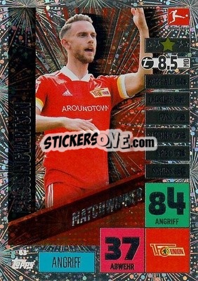 Cromo Marcus Ingvartsen - German Football Bundesliga 2020-2021. Match Attax - Topps