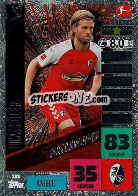 Cromo Lucas Höler - German Football Bundesliga 2020-2021. Match Attax - Topps